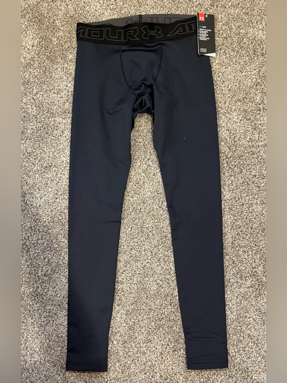 Under Armour Men’s Black Compression Joggers Cold Gear